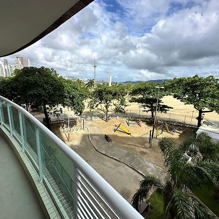 Ap Pe Na Areia Vista Parcial Mar Apartment Santos  Exterior photo