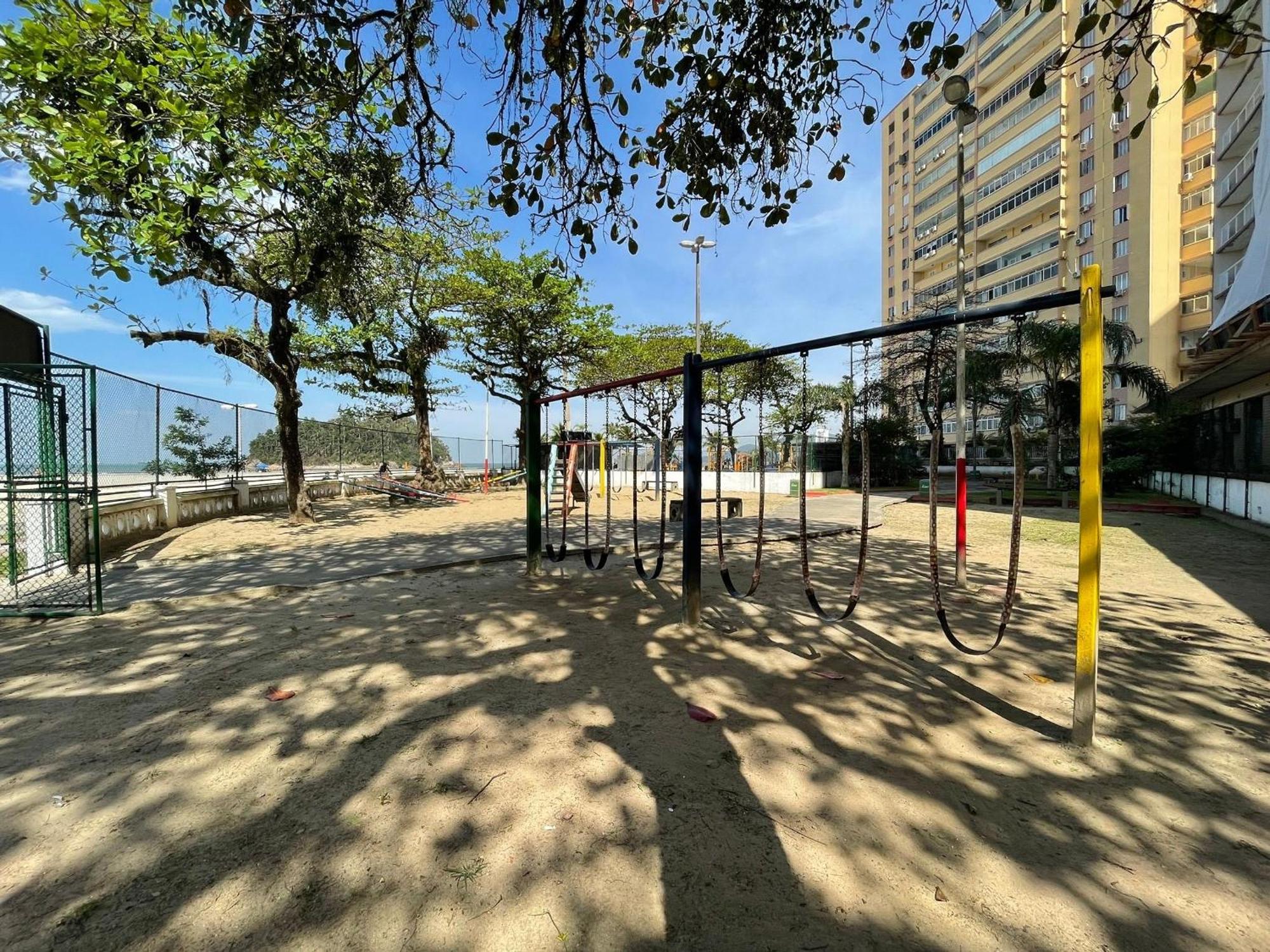 Ap Pe Na Areia Vista Parcial Mar Apartment Santos  Exterior photo